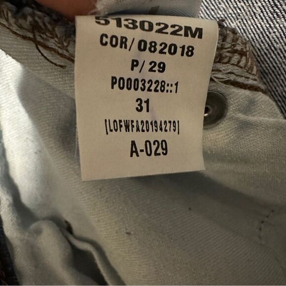 LOFT Size 31 / 12 Dark Wash Skinny Denim High Rise Ankle Snap Jeans - Picture 10 of 10